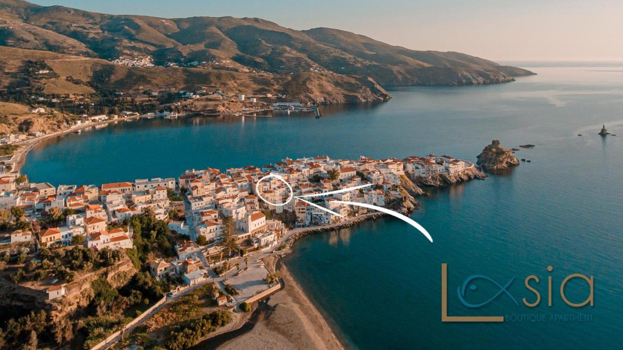 Lasia Boutique Apartment Ándros エクステリア 写真